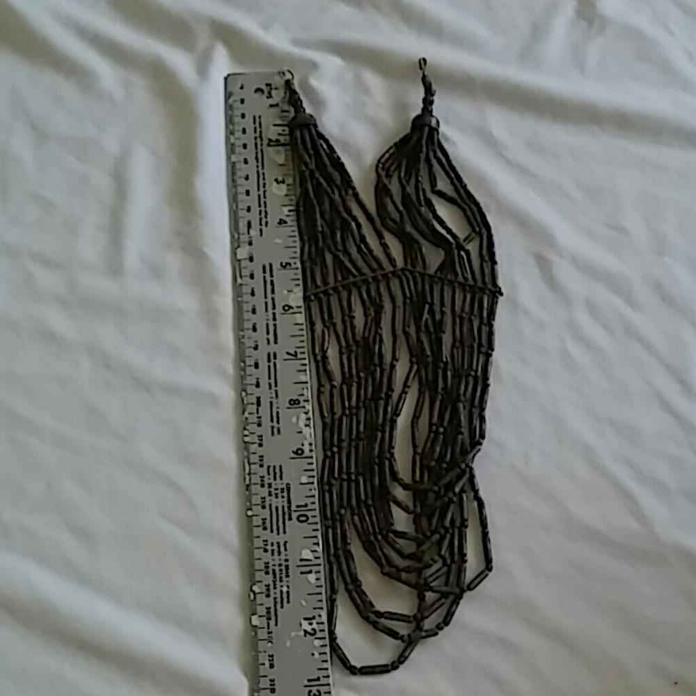 Beaded Multiple Loop Necklace - Picture 5 of 6